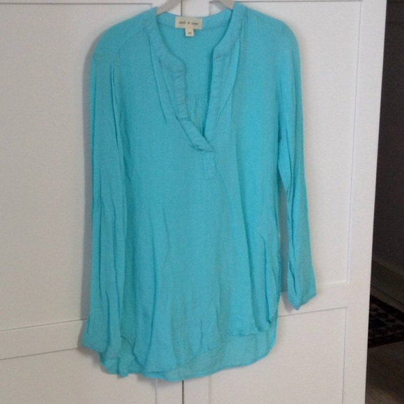 Cloth and Stone Aqua color tunic xs - Picture 1 of 4